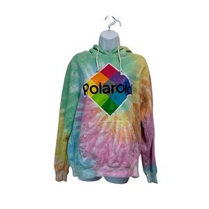Polaroid‎ tie dye Hoodie size M